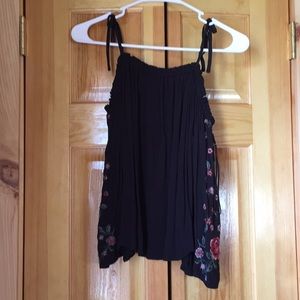 Off the shoulder long sleeve top